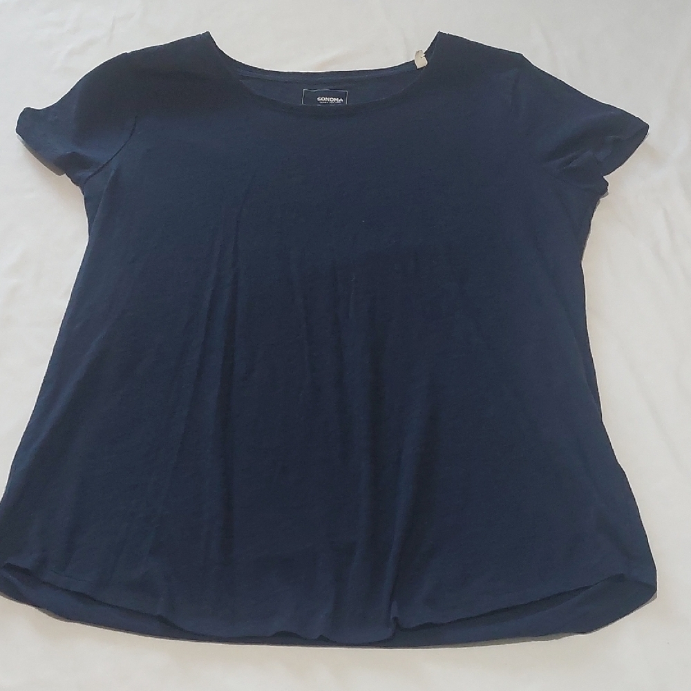Sonoma Dark Blue Short Sleeve Tee